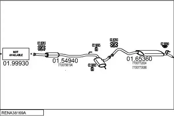 MTS RENA38169A002073