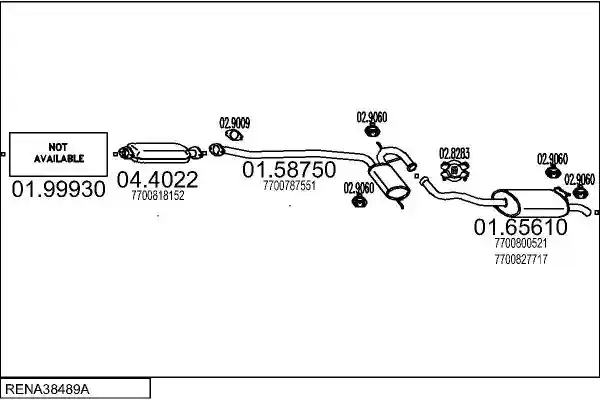 MTS RENA38489A002046