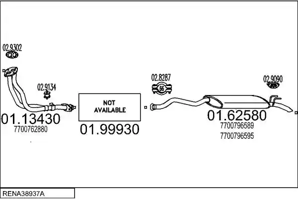 MTS RENA38937A005049