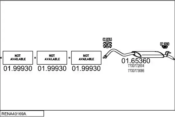 MTS RENA40169A002079