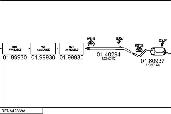 MTS RENA42868A005267