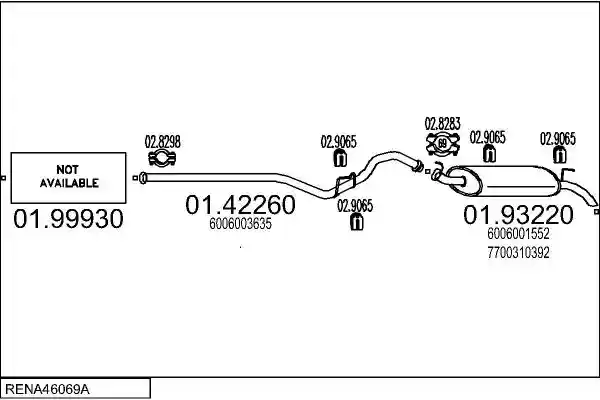 MTS RENA46069A002115