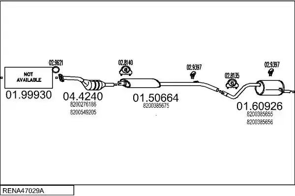 MTS RENA47029A019045