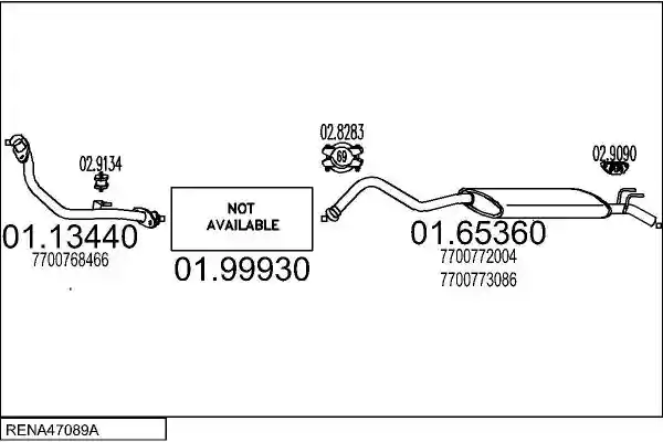 MTS RENA47089A002076