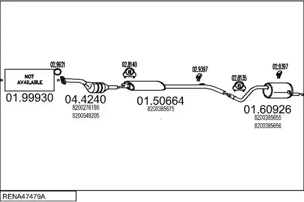 MTS RENA47479A019045