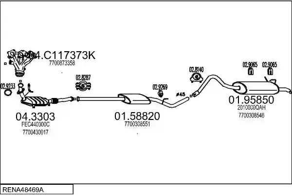 MTS RENA48469A008988
