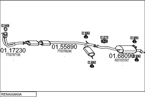 MTS RENA50840A002061