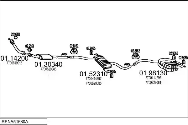 MTS RENA51680A004805