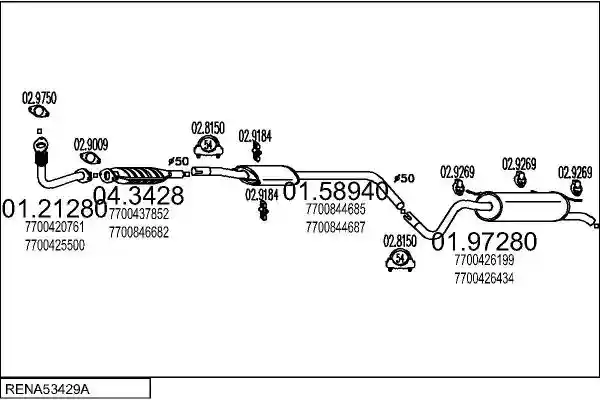 MTS RENA53429A011267