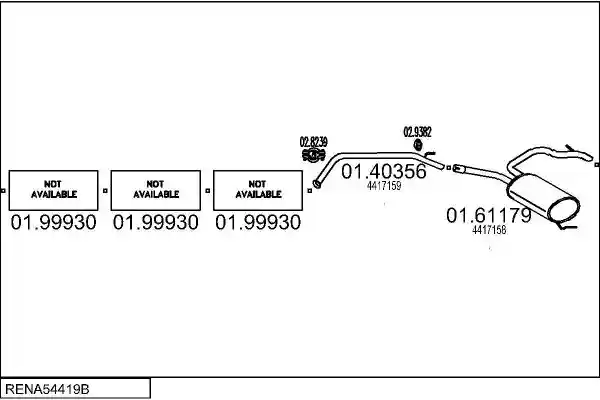 MTS RENA54419B003471