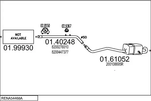 MTS RENA54468A010528
