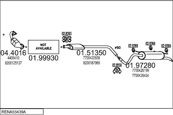 MTS RENA55439A008418
