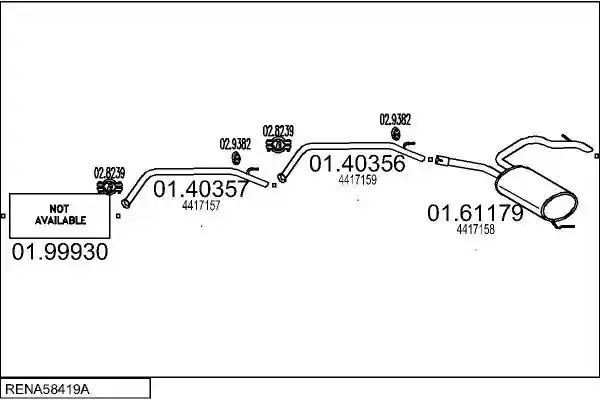 MTS RENA58419A019856