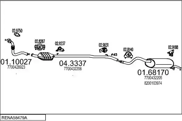 MTS RENA58479A014577