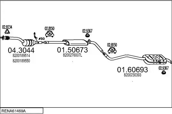 MTS RENA61469A018048