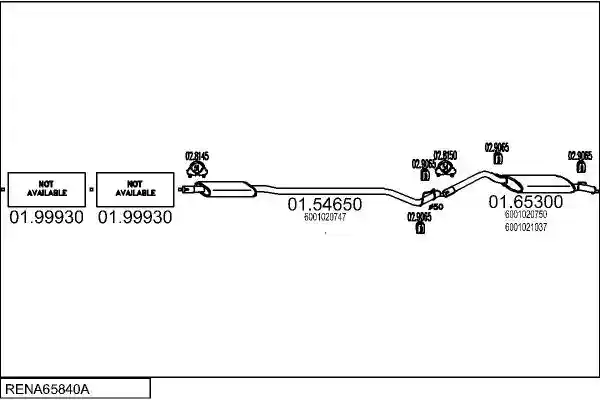 MTS RENA65840A001995