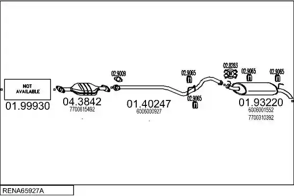 MTS RENA65927A002114