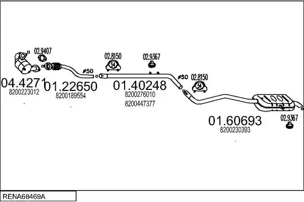 MTS RENA68469A018050