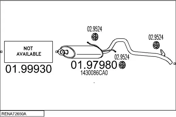 MTS RENA72650A007968