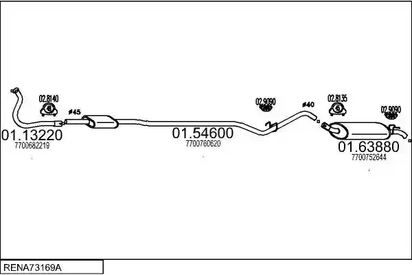 MTS RENA73169A012533