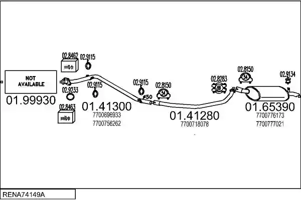 MTS RENA74149A002099