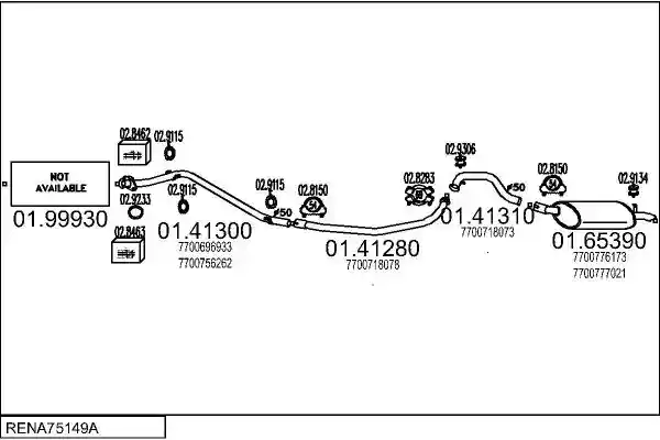 MTS RENA75149A002099