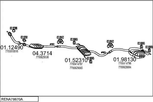 MTS RENA78670A004805