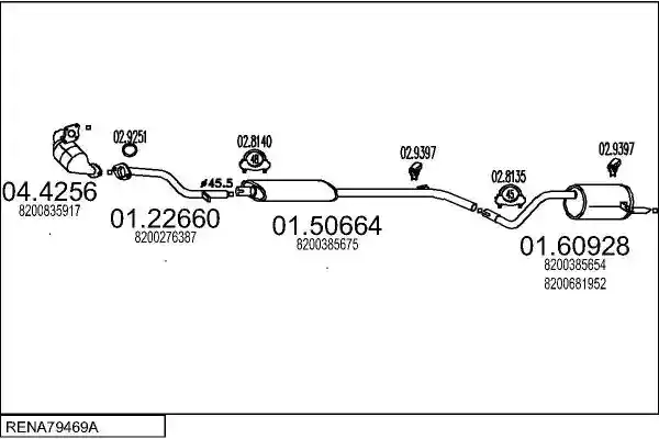 MTS RENA79469A023046