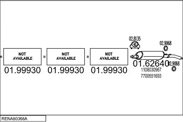 MTS RENA80368A002003
