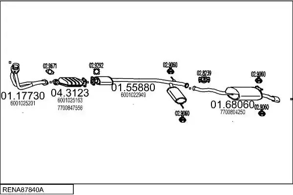 MTS RENA87840A002059