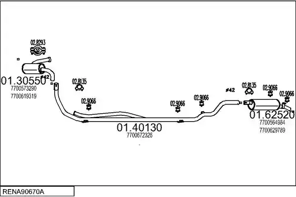 MTS RENA90670A001986