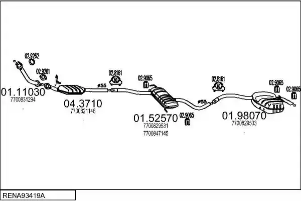 MTS RENA93419A004803