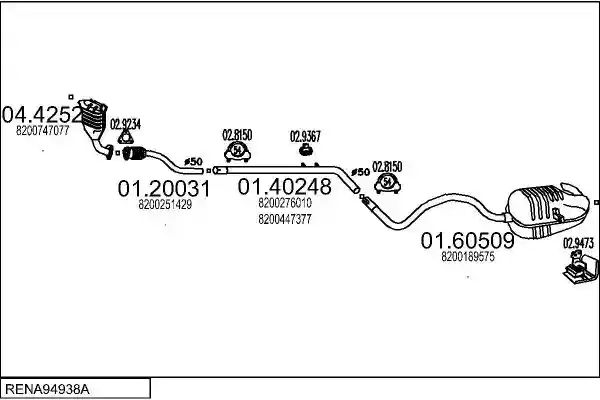 MTS RENA94938A019397