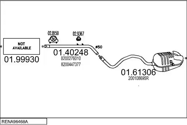 MTS RENA96468A015146