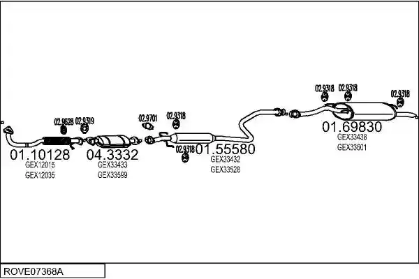 MTS ROVE07368A003231