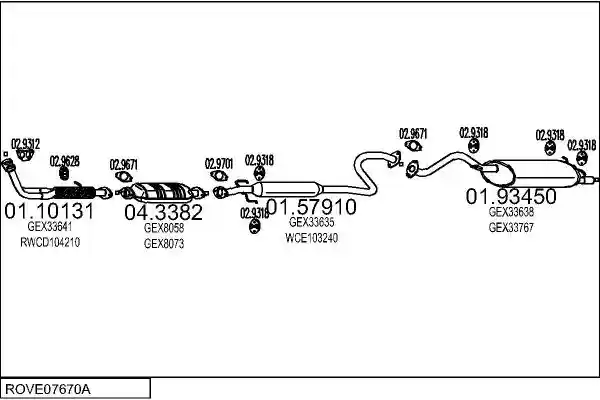MTS ROVE07670A005330