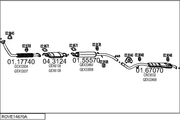 MTS ROVE14670A003242