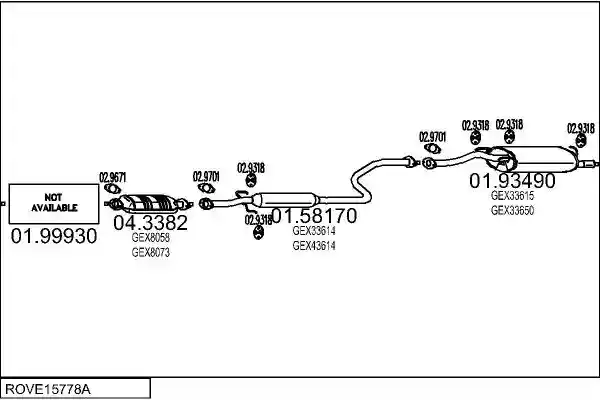 MTS ROVE15778A054948
