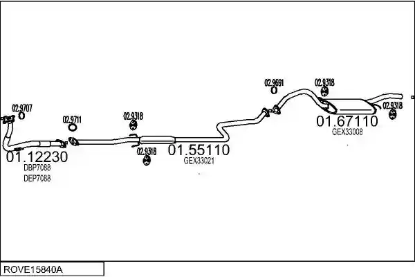 MTS ROVE15840A003172