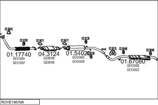 MTS ROVE16670A003240