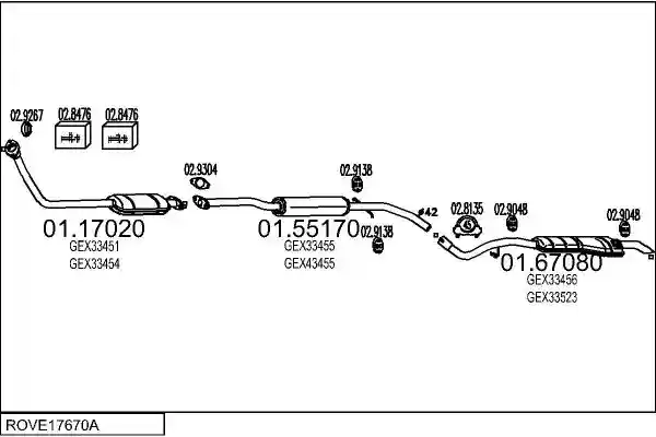 MTS ROVE17670A003240