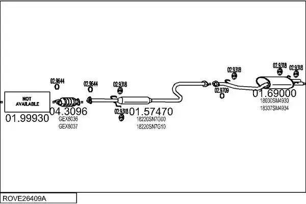MTS ROVE26409A004011