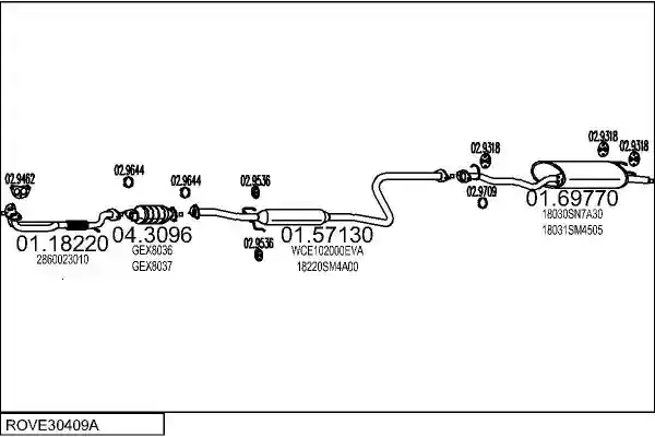 MTS ROVE30409A004010