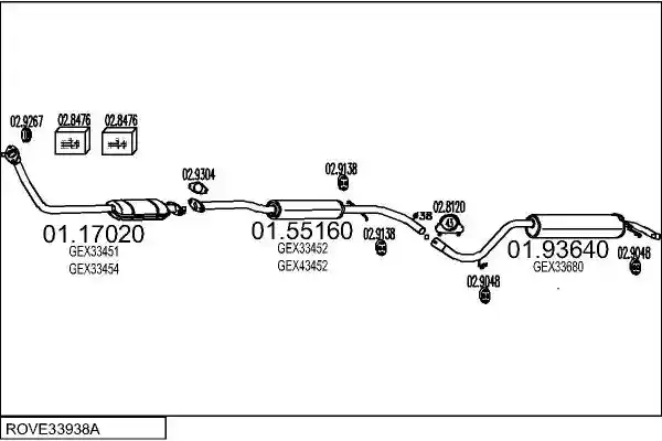 MTS ROVE33938A003241
