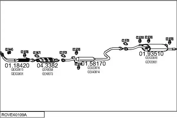 MTS ROVE40109A005661