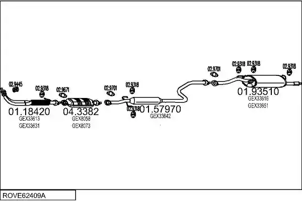 MTS ROVE62409A004016