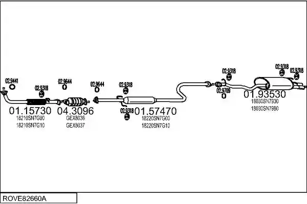 MTS ROVE82660A004011