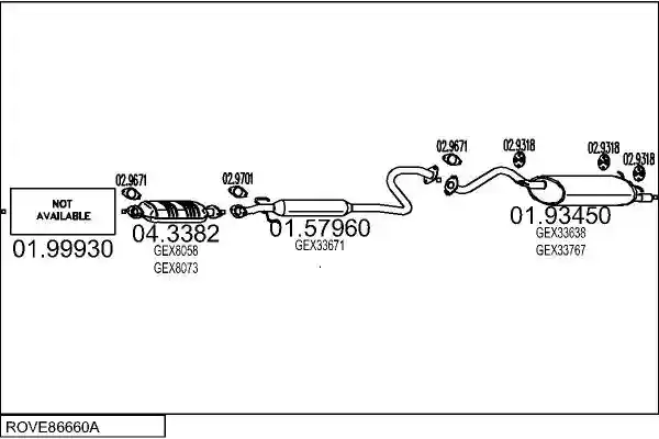 MTS ROVE86660A005331