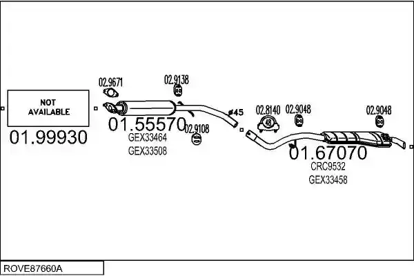 MTS ROVE87660A008615