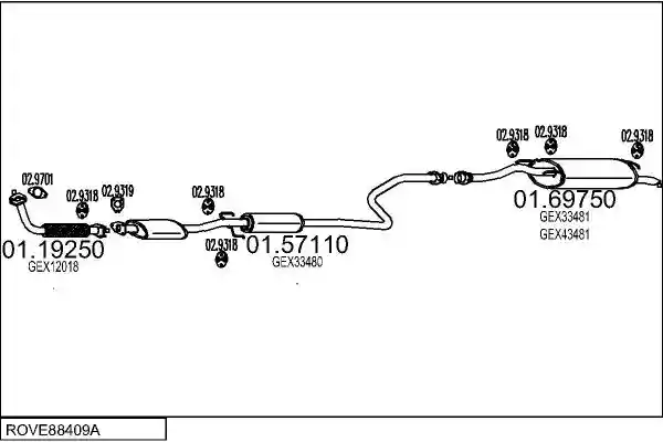 MTS ROVE88409A008616